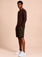 Carregar imagem no visualizador da galeria, Image 03: Uv Line T-Shirt Longsleeve New Fit Textura Masc Brown Upf50+
