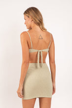 Carregar imagem no visualizador da galeria, Model Back: Rio De Sol Jupe De Page Brisa-Pistache Rubi Skirt
