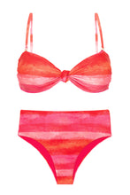 Carregar imagem no visualizador da galeria, Product Front: Rio De Sol Ensemble Set Cher Bandeau-Joy Hotpants
