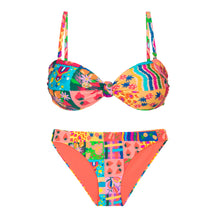 Carregar imagem no visualizador da galeria, Product Front: Rio De Sol Ensemble Set Love-Trip Bandeau-Joy Essential-Comfy
