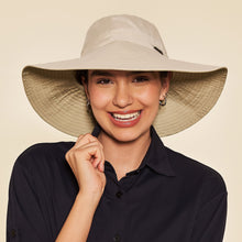 Carregar imagem no visualizador da galeria, Image 04: Uv Line Chapeau Souple/Capeline San Diego Areia Kaki Upf50+
