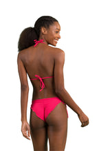 Carregar imagem no visualizador da galeria, Model Back: Rio De Sol Bas Bottom Dots-Virtual-Pink Frufru-Comfy
