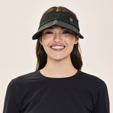 Carregar imagem no visualizador da galeria, Model Front: Uv Line Visière Visor Pontal Preto Upf50+
