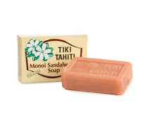 Carregar imagem no visualizador da galeria, Product Front: Tiki Bar Soaps Tiki Savon Santal 130 Gr
