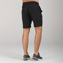 Carregar imagem no visualizador da galeria, Model Back: Uv Line Bermuda / Short Pour Homme Shorts New Fit Br Masc Black Upf50+
