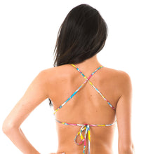 Carregar imagem no visualizador da galeria, Model Back: Rio De Sol Haut Soutien Canarinho Sporty
