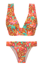 Carregar imagem no visualizador da galeria, Product Front: Rio De Sol Ensemble Set Tropics Halter-Marina Essential-Cos
