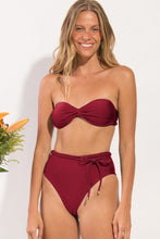 Carregar imagem no visualizador da galeria, Gallery: Rio De Sol Ensemble Set Shimmer-Divino Twist Belted-High-Waist
