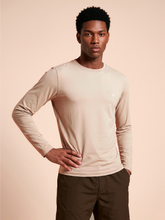 Carregar imagem no visualizador da galeria, Gallery: Uv Line T-Shirt Pour Homme Longsleeve New Fit Masc Sand Upf50+
