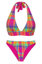 Carregar imagem no visualizador da galeria, Product Front: Rio De Sol Ensemble Set Tulip-Garden Halter-Cos Essential-Comfy

