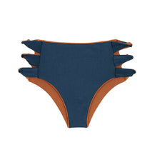 Carregar imagem no visualizador da galeria, Product Back: Rio De Sol Bas Bottom Nocciola High-Waist-Spin
