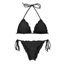 Carregar imagem no visualizador da galeria, Product Front: Rio De Sol Ensemble Set Touch-Black Frufru
