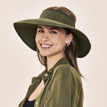 Carregar imagem no visualizador da galeria, Image 02: Uv Line Visière Visor Siena Imp Fem Militar Green Upf50+

