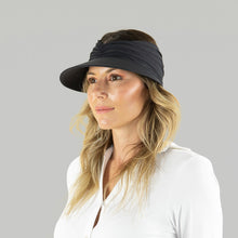 Carregar imagem no visualizador da galeria, Image 02: Uv Line Visière Visor Granada Eva Fem Matte Black Upf50+
