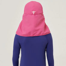 Carregar imagem no visualizador da galeria, Model Back: Uv Line Casquette Legionario Teens Pink Upf50+
