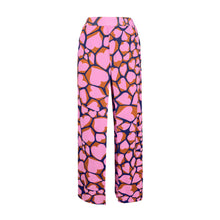 Carregar imagem no visualizador da galeria, Product Front: Rio De Sol Pantalon De Plage Amore-Pink Wide Pants
