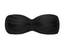 Carregar imagem no visualizador da galeria, Product Front: Rio De Sol Haut Top Preto Bandeau-Pli
