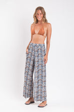 Carregar imagem no visualizador da galeria, Image 04: Rio De Sol Pantalon De Plage Ikat Wide Pants
