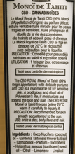 Carregar imagem no visualizador da galeria, Image 04: Monoï Royal Monoi Oils Monoi Royal Cb Glass Bottle
