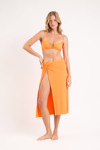 Carregar imagem no visualizador da galeria, Image 04: Rio De Sol Jupe De Page Bio-Laranjada Long Skirt Knot
