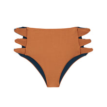 Carregar imagem no visualizador da galeria, Product Front: Rio De Sol Bas Bottom Nocciola High-Waist-Spin
