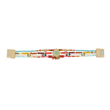Carregar imagem no visualizador da galeria, Product Back: Hipanema Bracelet Metaphor Turquoise Hipanema

