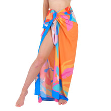 Carregar imagem no visualizador da galeria, Gallery: Rio De Sol Pareo Orange Bloom Canga

