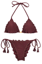 Carregar imagem no visualizador da galeria, Product Front: Rio De Sol Ensemble Set Barolo Frufru
