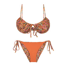 Carregar imagem no visualizador da galeria, Product Back: Rio De Sol Ensemble Set Bouquet Balconet-Tie Ibiza-Comfy
