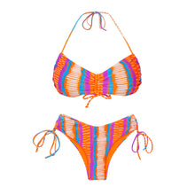 Carregar imagem no visualizador da galeria, Product Front: Rio De Sol Ensemble Set Stripes Corine Lola
