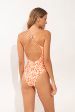 Carregar imagem no visualizador da galeria, Model Back: Rio De Sol Une Pièce Ditsy-Butter Julia
