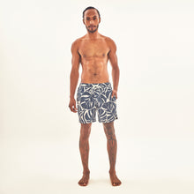 Carregar imagem no visualizador da galeria, Model Front: Uv Line Bermuda / Short Pour Homme Shorts Costela Aco Upf50+
