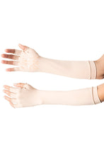 Carregar imagem no visualizador da galeria, Model Front: Uv Line Gants Long Gloves Uni Beige Upf50+
