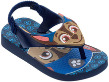 Carregar imagem no visualizador da galeria, Model Back: Ipanema Sandales Ipanema Patrulha Canina Azul Azul Bege
