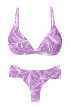 Carregar imagem no visualizador da galeria, Product Front: Rio De Sol Ensemble Set Trail-Purple Tri-Fixo Baobi-Cheeky
