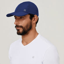 Carregar imagem no visualizador da galeria, Image 02: Uv Line Casquette Cap Uv Pro Masc Navy Blue Upf50+
