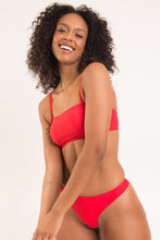 Carregar imagem no visualizador da galeria, Image 12: Rio De Sol Haut Top Rouge Bandeau-Reto
