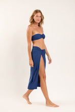 Carregar imagem no visualizador da galeria, Image 03: Rio De Sol Jupe De Page Navy Long-Skirt-Knot
