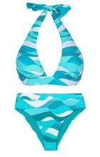 Carregar imagem no visualizador da galeria, Product Front: Rio De Sol Ensemble Set Mayaguana Halter-Cos Hotpant-Cos
