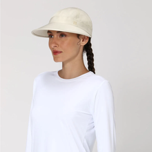 Carregar imagem no visualizador da galeria, Image 02: Uv Line Casquette Visor Nice Fem Sand Upf50+
