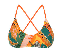 Carregar imagem no visualizador da galeria, Product Front: Rio De Sol Haut Top El-Arco Bralette-Orange
