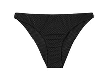 Carregar imagem no visualizador da galeria, Product Front: Rio De Sol Bas Bottom Cloque Preto Recorte

