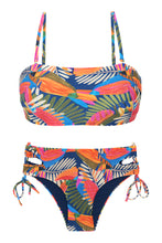 Carregar imagem no visualizador da galeria, Product Front: Rio De Sol Ensemble Set Jungle Bandeau-Reto Madrid
