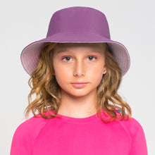 Carregar imagem no visualizador da galeria, Image 02: Uv Line Chapeau Souple/Capeline Chapeu California Inf Rosa Bebe Framboesa Upf50+
