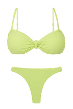 Carregar imagem no visualizador da galeria, Product Front: Rio De Sol Ensemble Set Bora-Citrus Bandeau-Joy Leblon-Fio
