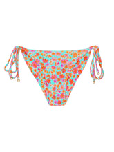 Carregar imagem no visualizador da galeria, Product Front: Rio De Sol Bas Bottom Ditsy-Sky Cheeky-Tie
