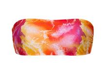 Carregar imagem no visualizador da galeria, Product Front: Rio De Sol Haut Top Tiedye-Red Bandeau-Reto
