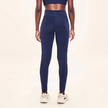 Carregar imagem no visualizador da galeria, Model Back: Uv Line Fitness Bas Legging Fit Aspen Navy Blue Upf50+
