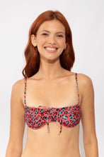 Carregar imagem no visualizador da galeria, Gallery: Rio De Sol Haut Top Coral-Feline Balconet-Tie

