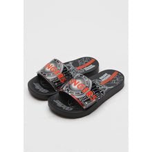 Carregar imagem no visualizador da galeria, Image 07: Ipanema Tongs Ipanema Avengers Slide Preto Cinza Laranja
